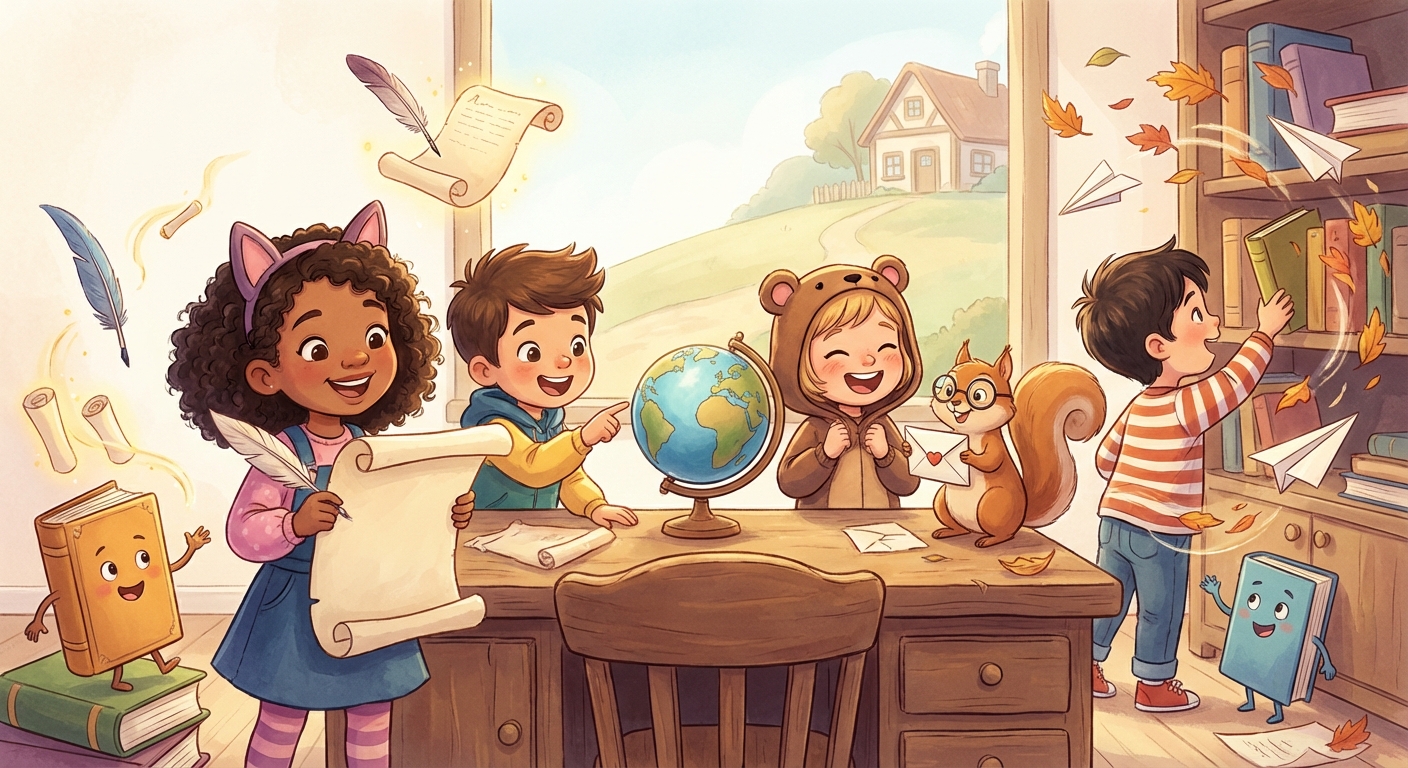 Illustration for ✉️ Let’s Write a Letter!