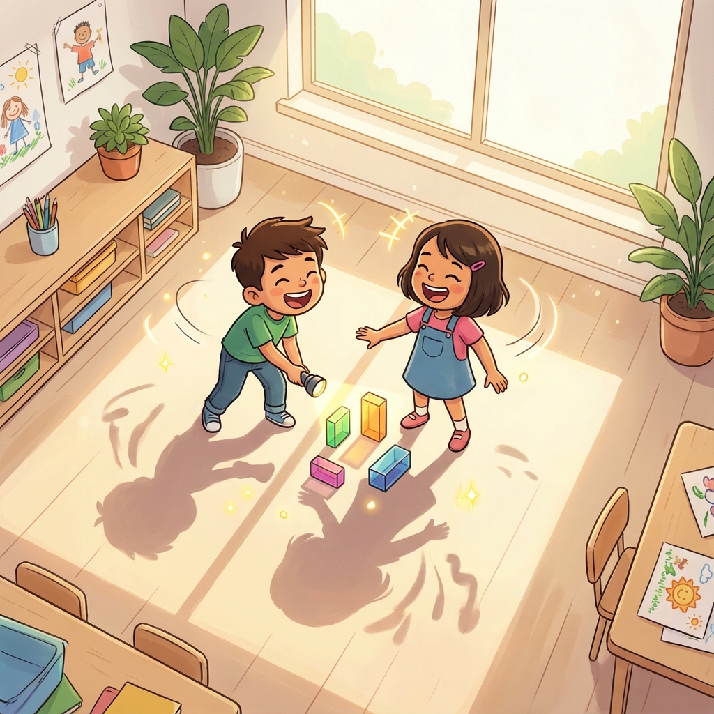 Illustration for Light and Shadow