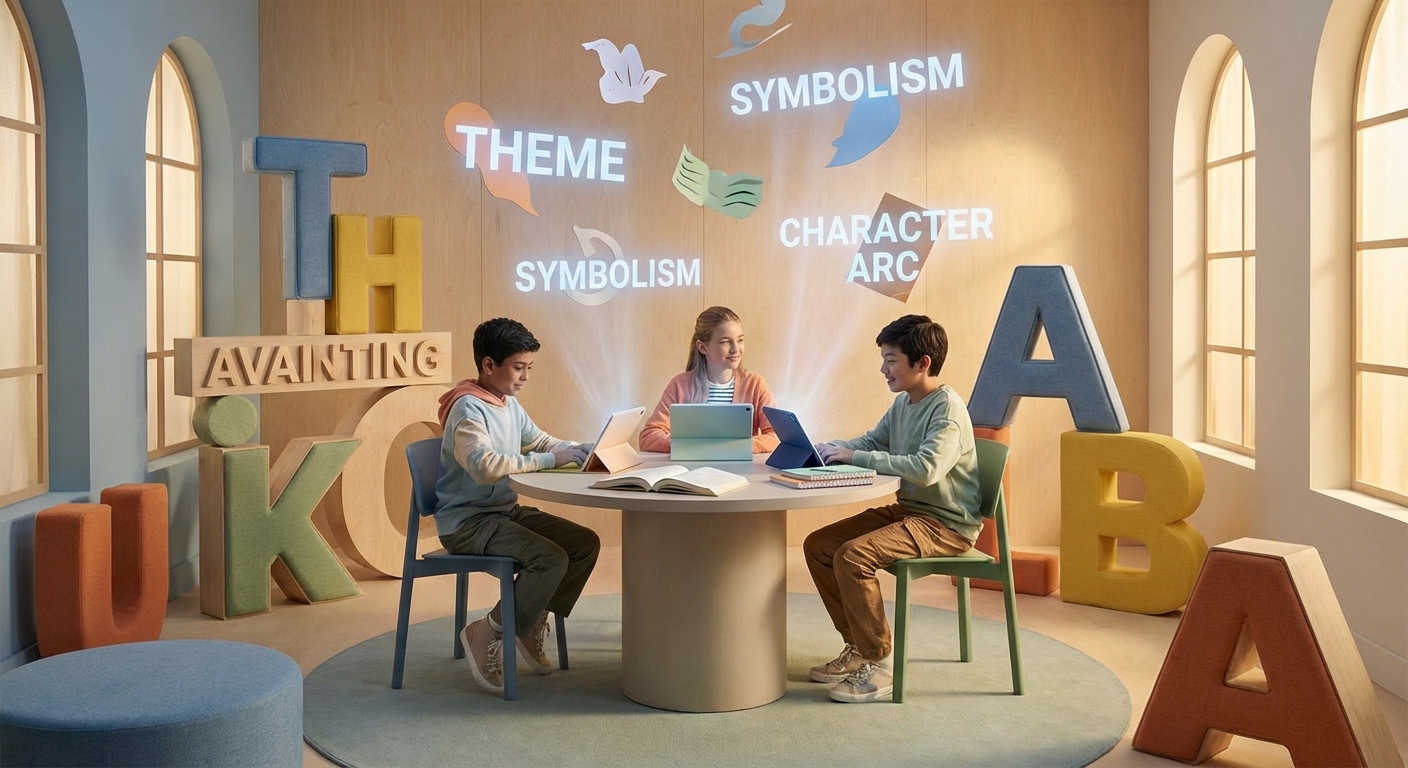 Illustration for Literary Analysis