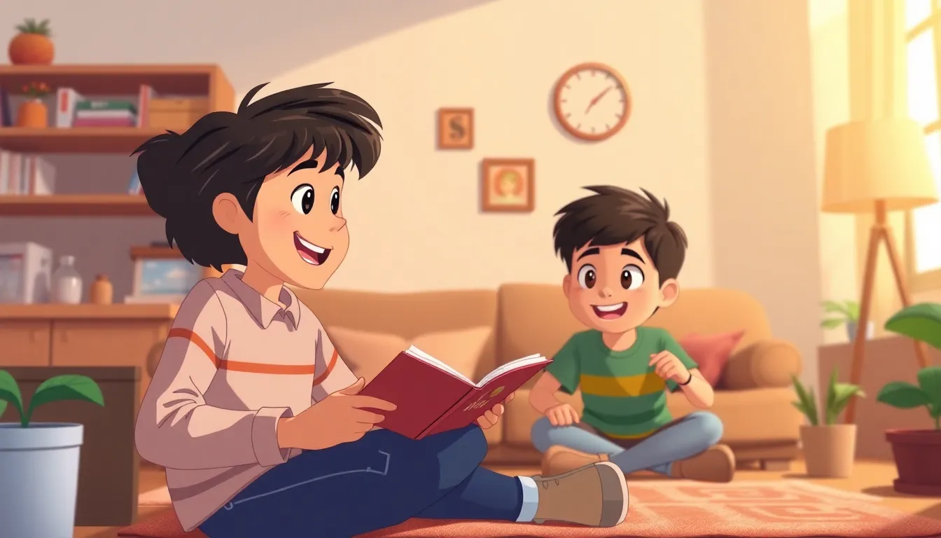 Mastering the Minutes A Kid s Guide to Time Management learning scene, Mastering the Minutes A Kid s Guide to Time Management life skill practiced in a warm home setting, dynamic adventure illustration for ages 8-10, engaging detail, upbeat energy, text-free illustration with clean unmarked background, balanced composition, soft cinematic lighting, harmonious color palette, inviting and joyful mood