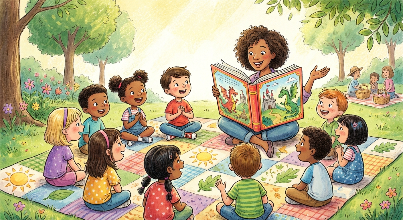 Illustration for Meet the Heroes in Your Book! 📖