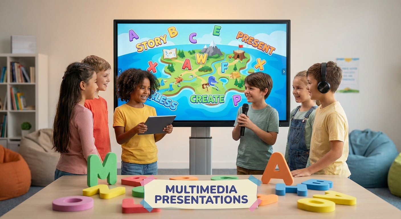 Illustration for Multimedia Presentations