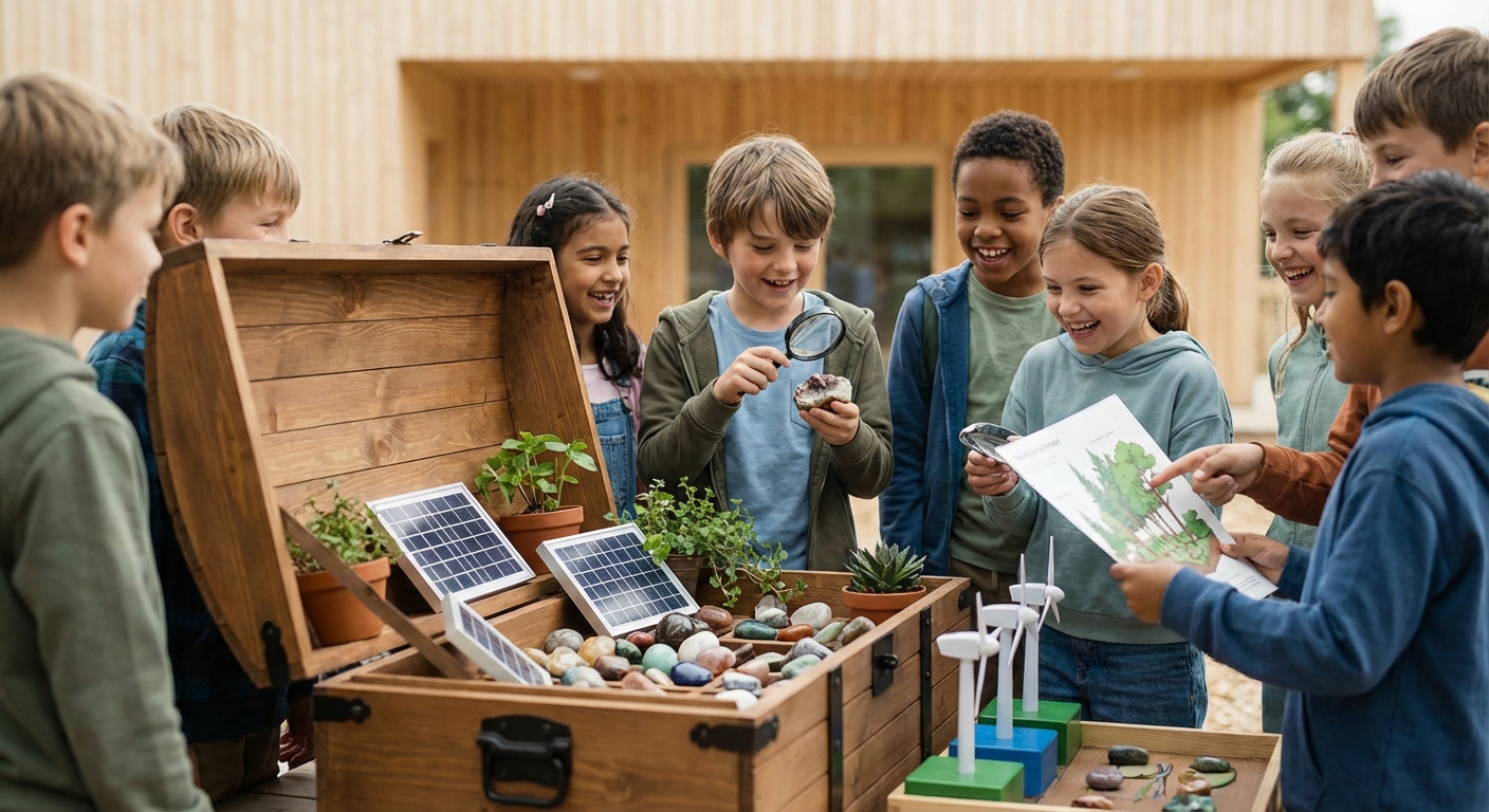Illustration for 🌍 Natural Resources: Earth’s Treasure Chest