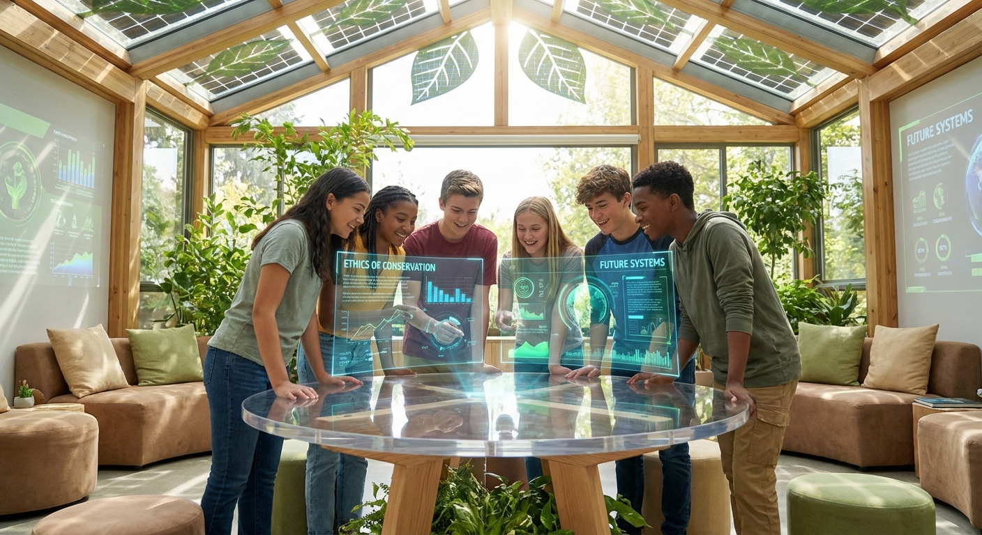 Illustration for 🌍 Navigating Environmental Ethics: Choices That Shape Our Planet