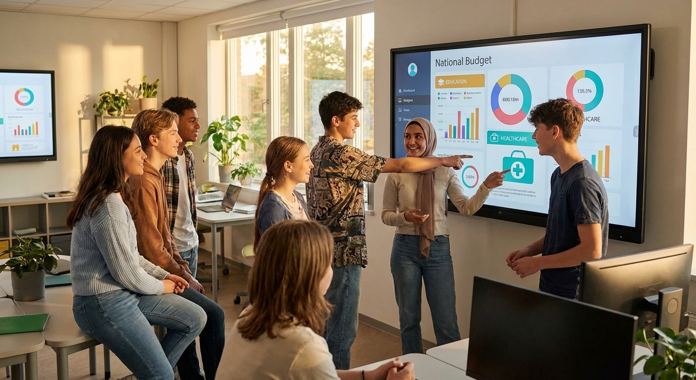 Illustration for Navigating Fiscal Policy: A Comprehensive Guide for Young Economists