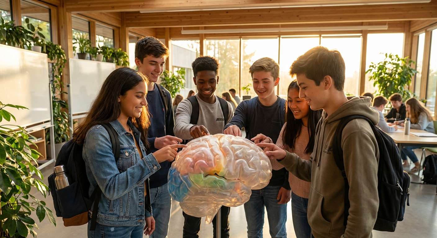 Illustration for 🧠 Neuropsychology: How the Brain Powers Thoughts, Feelings, and Actions