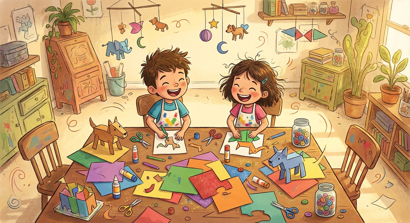 Illustration for Paper Crafts