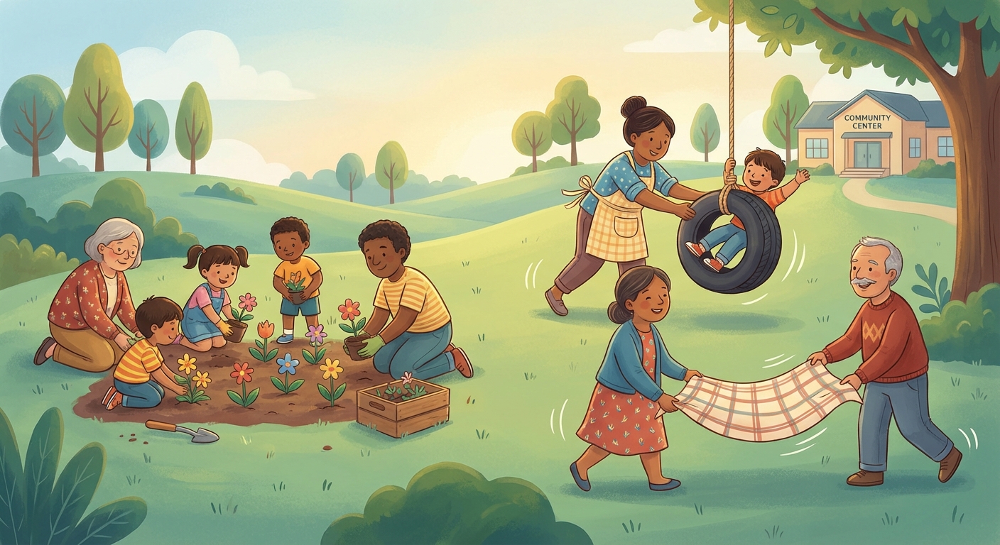 Illustration for 🌳 Parks and Recreation in Our Community