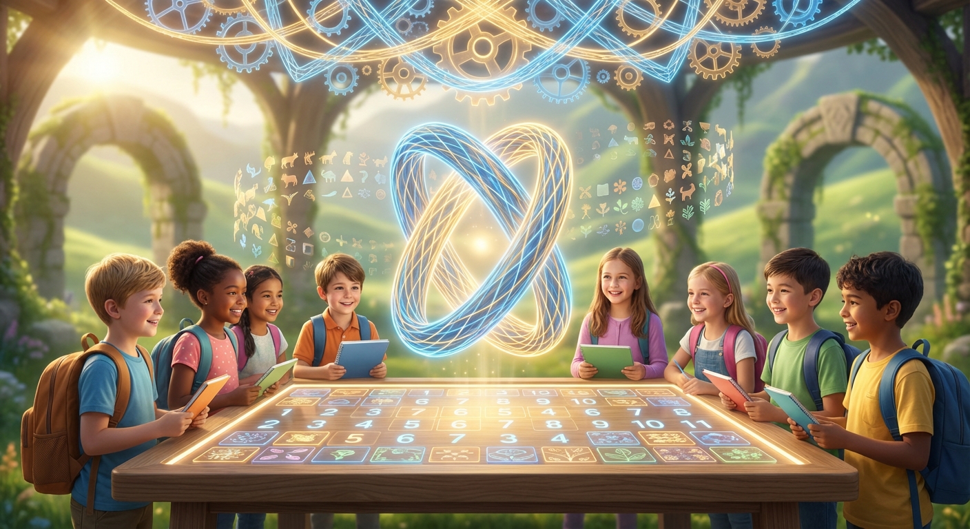 Illustration for 🎨 Patterns & Sequences: the Magic Behind Repeating Things