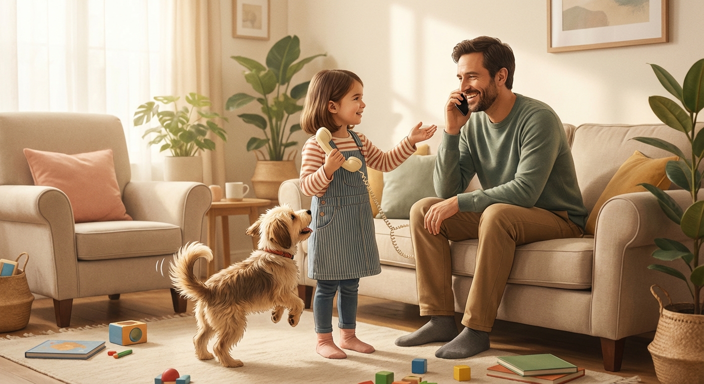 Illustration for 📞 Phone Manners: Being Kind When You Call