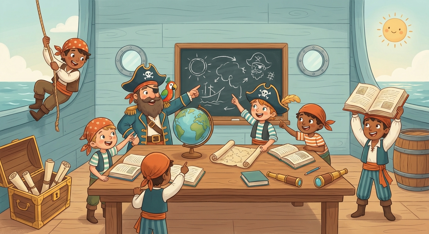 Illustration for Pirates