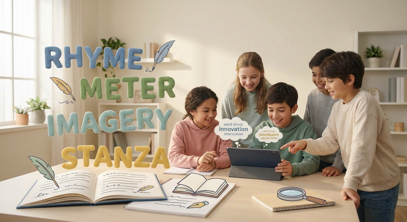 Illustration for Poetry Analysis