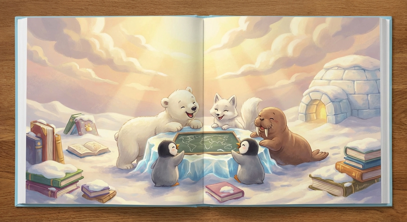 Illustration for Polar Animals