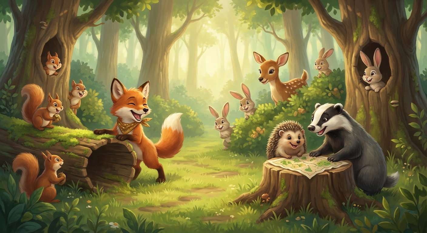 Illustration for 🐾 Predator & Prey: the Wild “hide‑and‑seek” of Nature