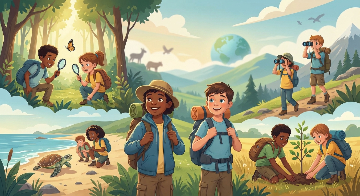 Illustration for 🌿 Protecting Our Planet’s Patchwork: Biodiversity Conservation