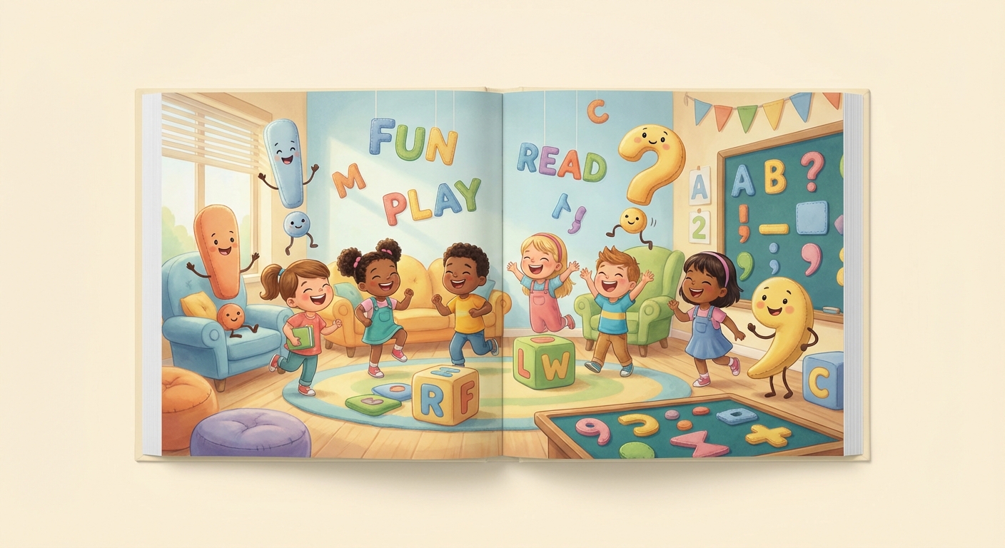 Illustration for 🎉 Punctuation Party!