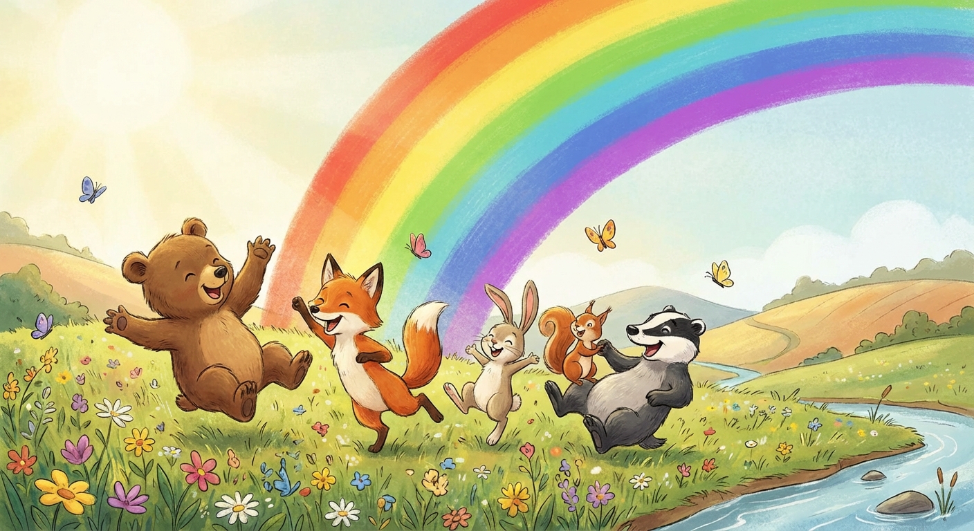 Illustration for Rainbows