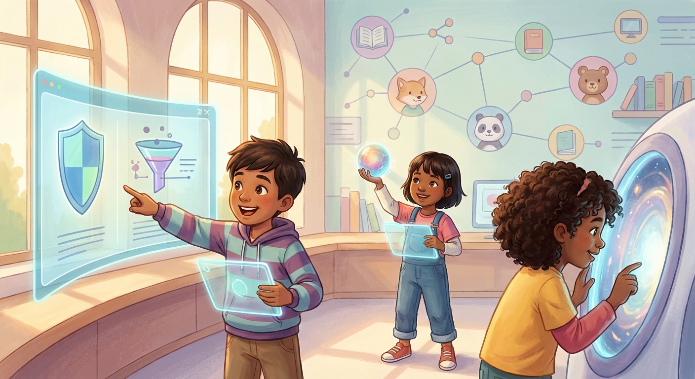 Illustration for 🔎 Safe Search: Exploring the Internet’s Friendly Filter