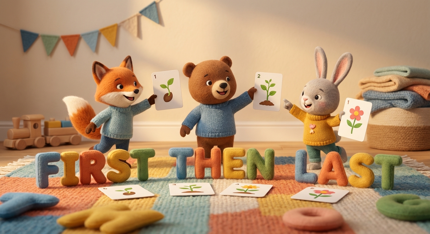 Illustration for Sequence Words