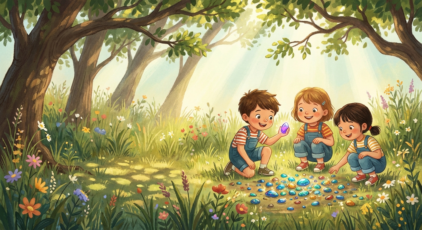 Illustration for Shiny Stones