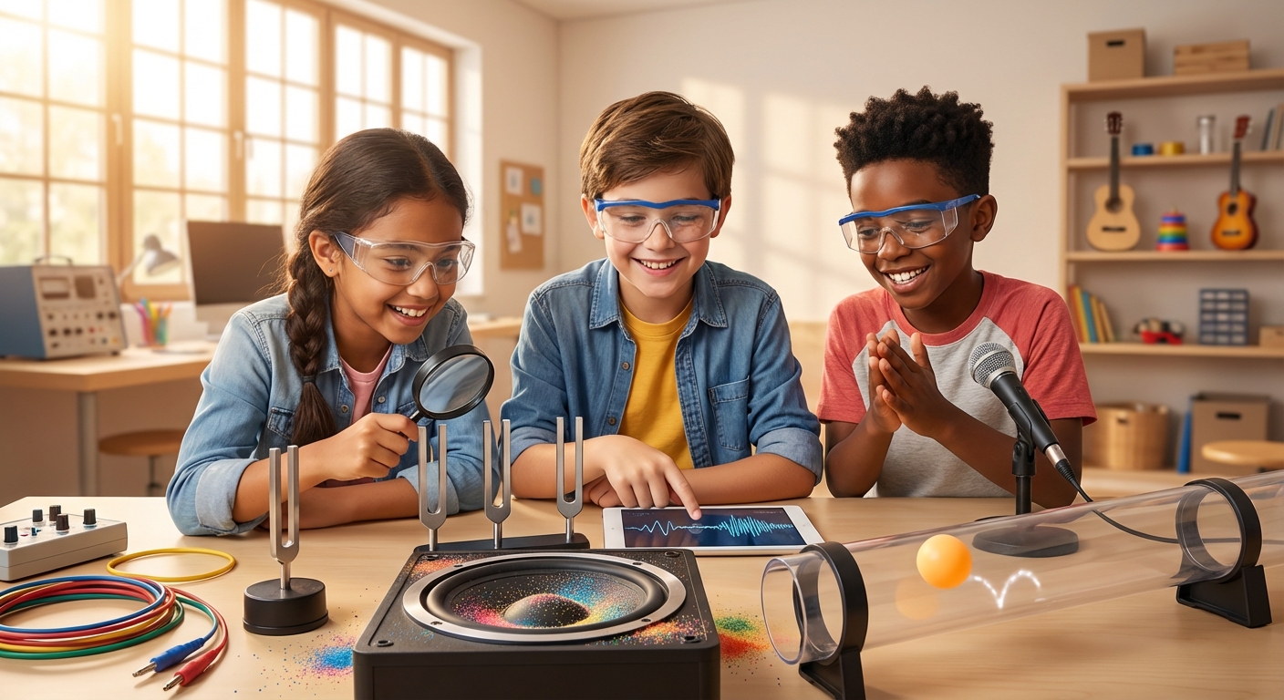 Illustration for Sound and Vibration