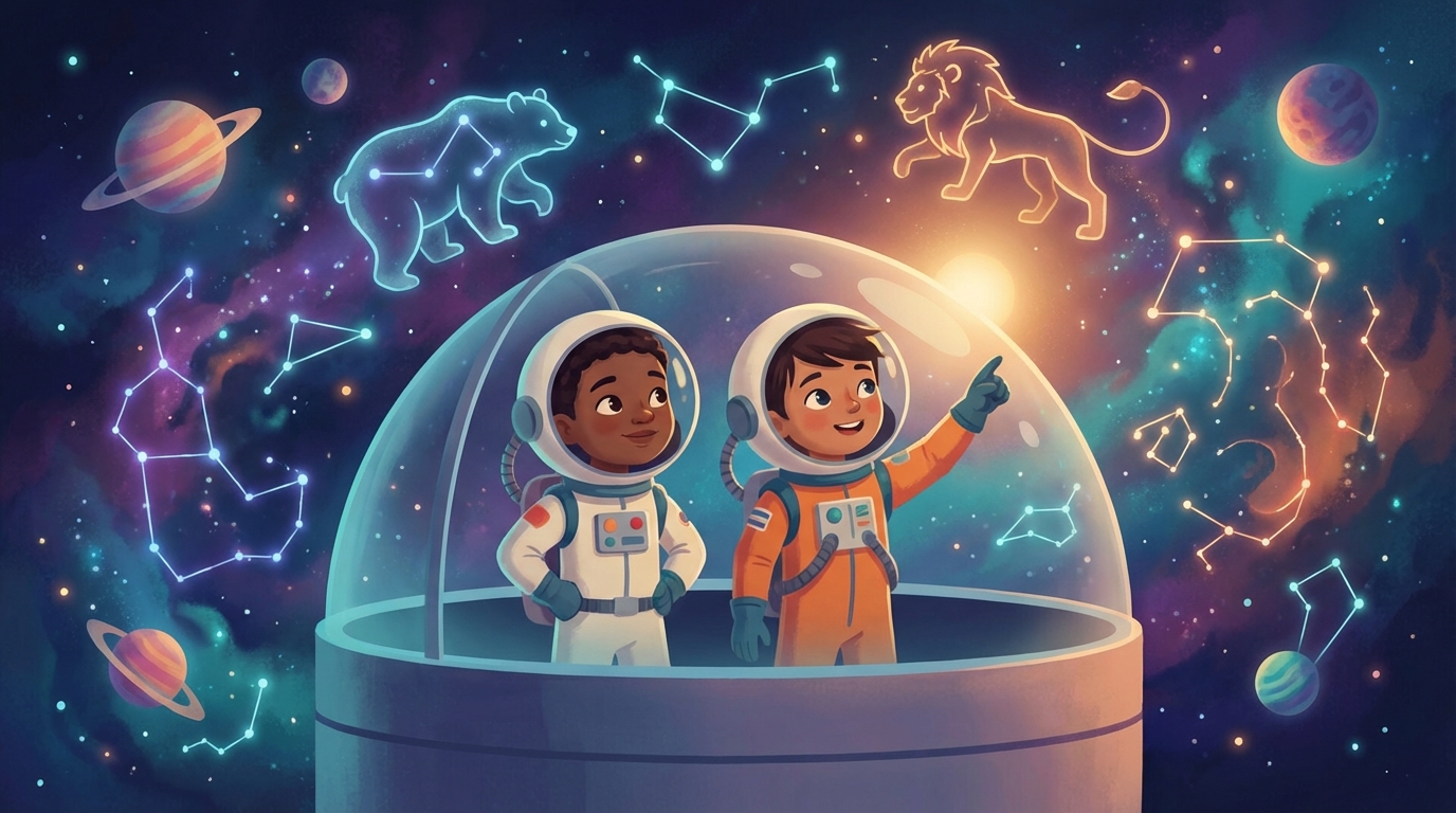 Illustration for Stars and Constellations