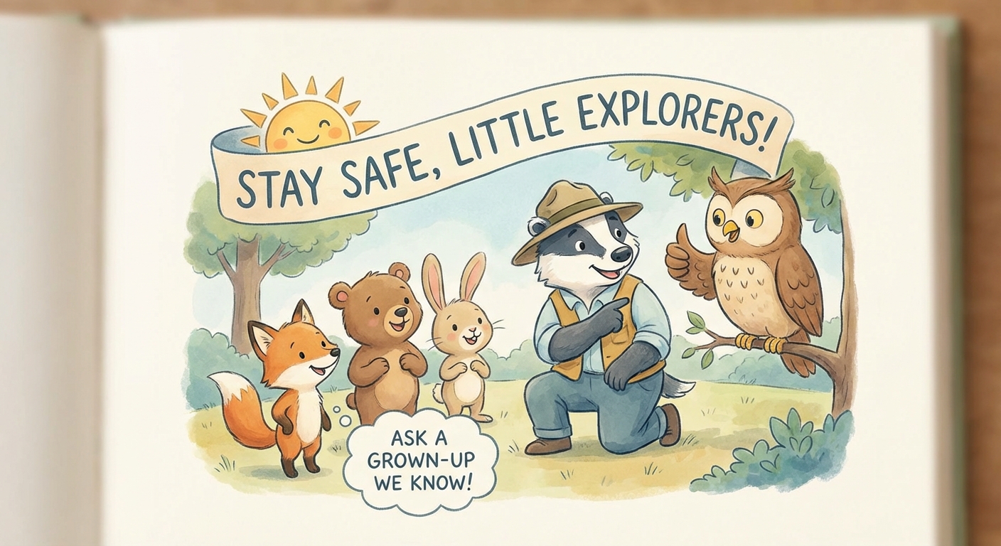 Illustration for 🚦 Stay Safe: Stranger Danger for Little Explorers