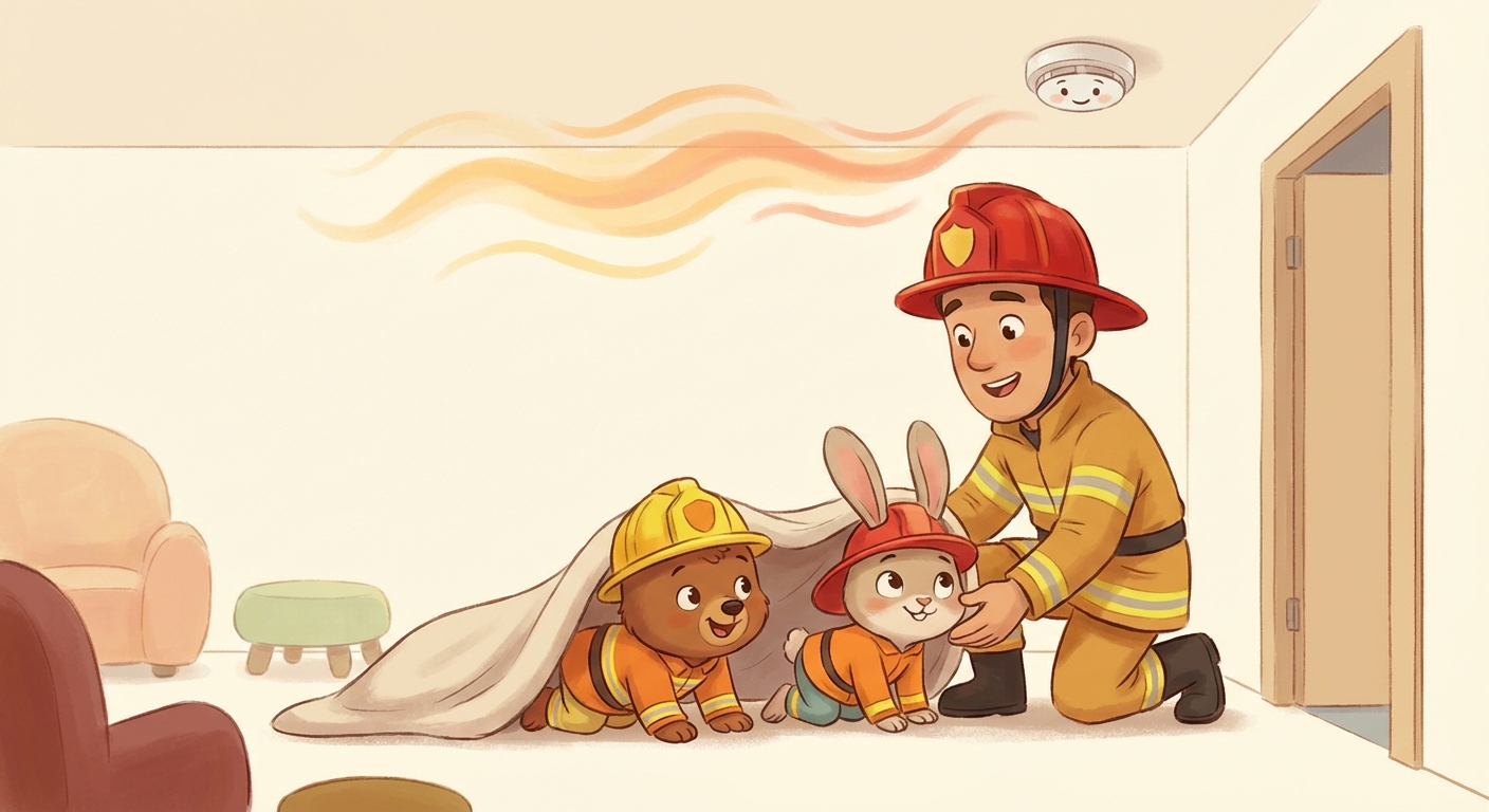 Illustration for 🔥 Stay Safe with Fire!