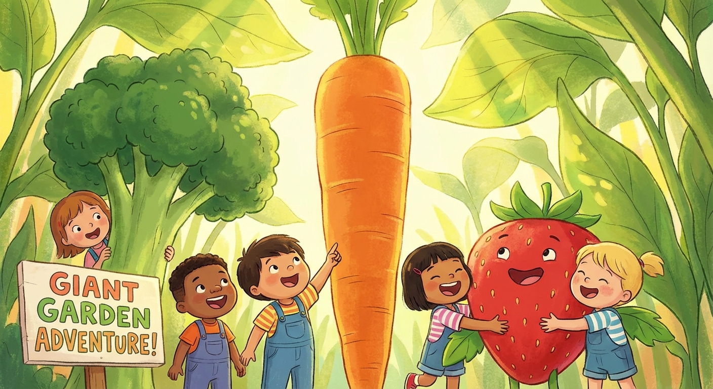 Illustration for 🍎 Super Food Adventure!