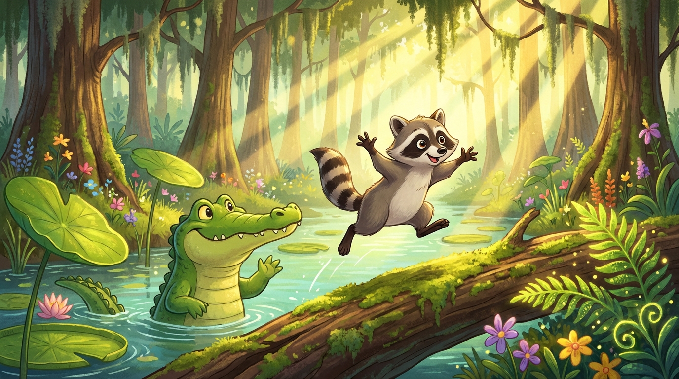 Illustration for Swamp Adventures 🌿