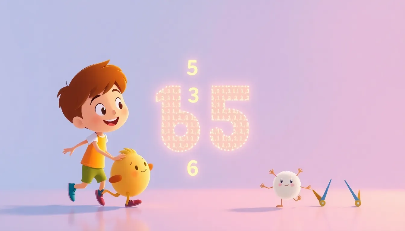 Symmetry the Magic of Matching Halves learning scene, Symmetry the Magic of Matching Halves math puzzle, friendly numbers and patterns glowing, vivid storybook illustration for ages 5-7, lively characters, playful motion, text-free illustration with clean unmarked background, balanced composition, soft cinematic lighting, harmonious color palette, inviting and joyful mood