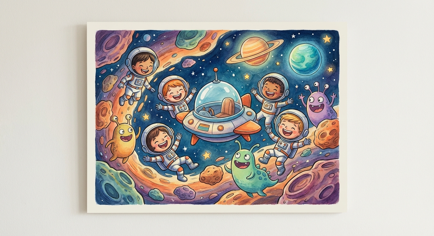 Illustration for The Amazing Asteroid Belt 🚀