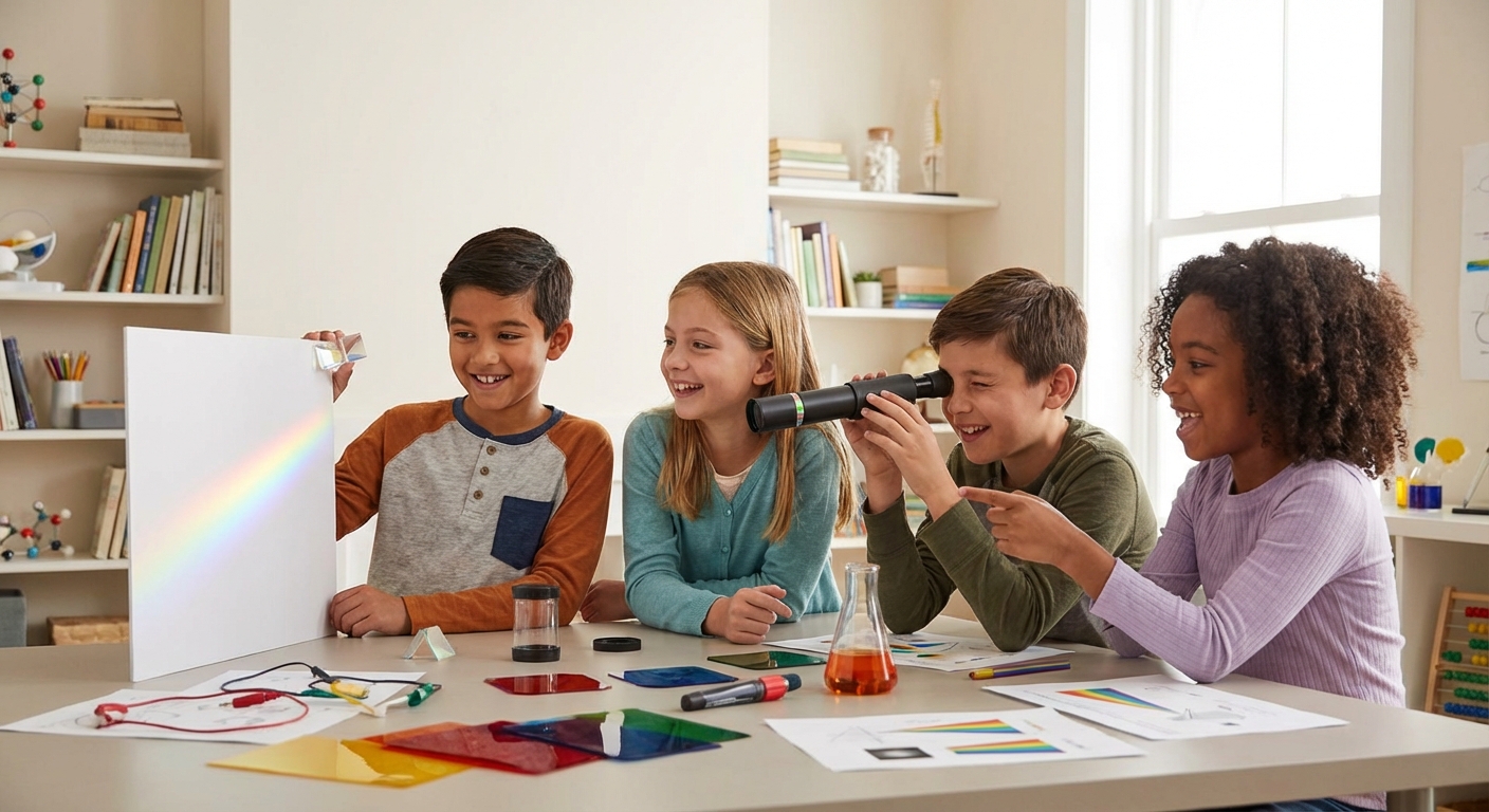 Illustration for 🌈 The Amazing Light Spectrum