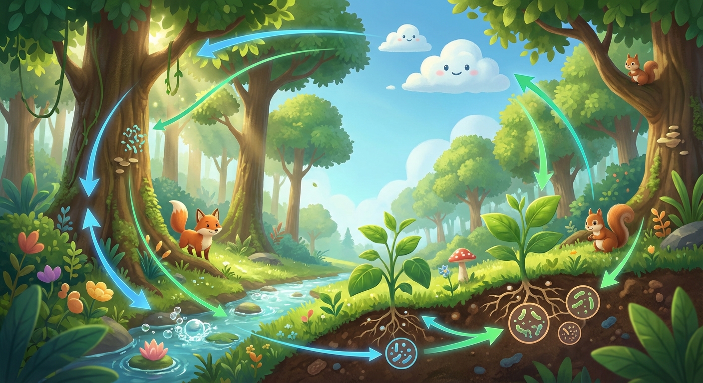 Illustration for 🌱 The Amazing Nitrogen Cycle