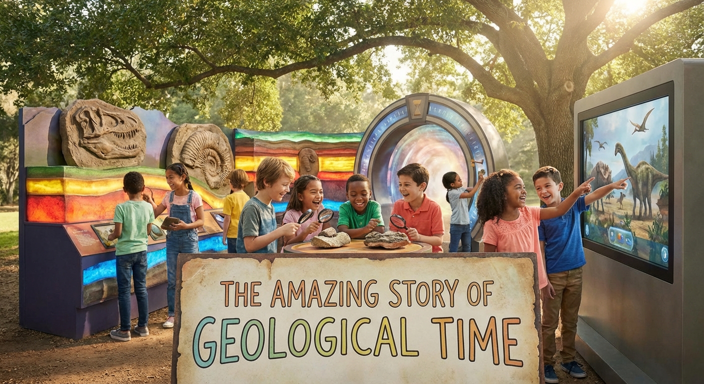Illustration for 🌍 The Amazing Story of Geological Time
