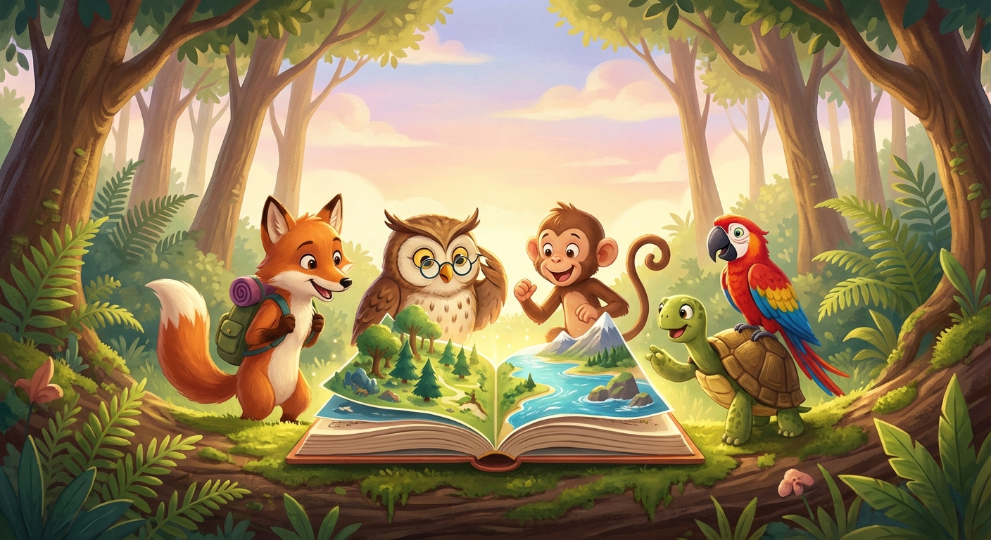 Illustration for 🌱 The Amazing World of Animal Biodiversity