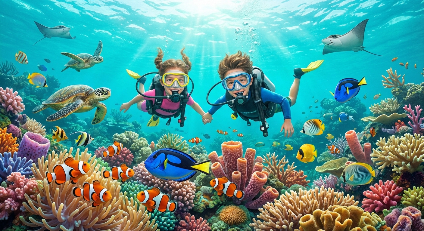 Illustration for 🌊 The Amazing World of Coral Reefs