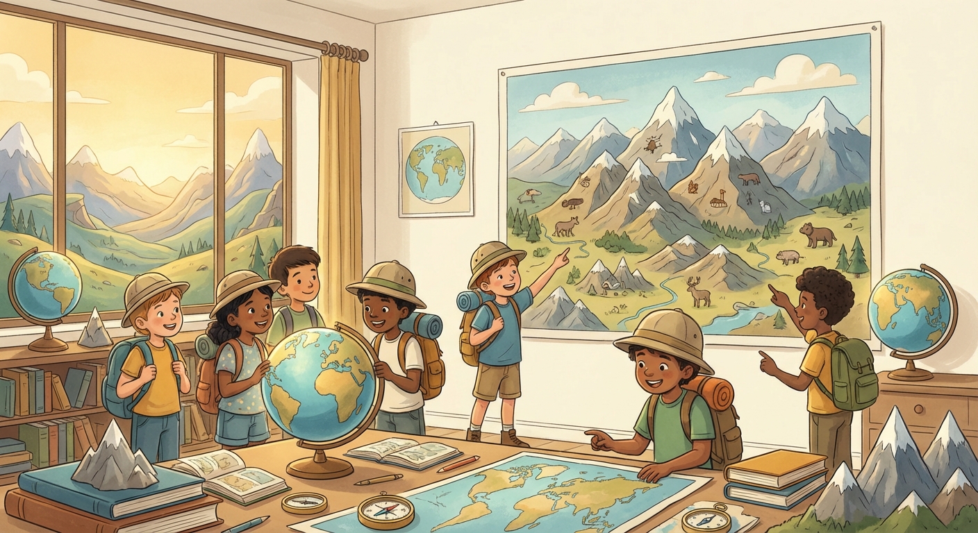 Illustration for 🌄 The Amazing World of Mountain Ranges