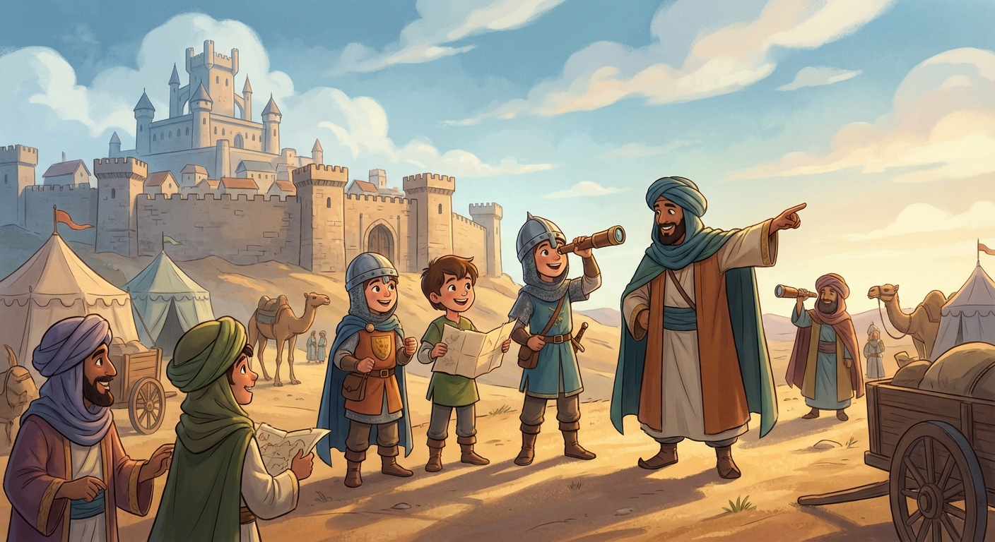 Illustration for 🌍 The Crusades: A Medieval Adventure