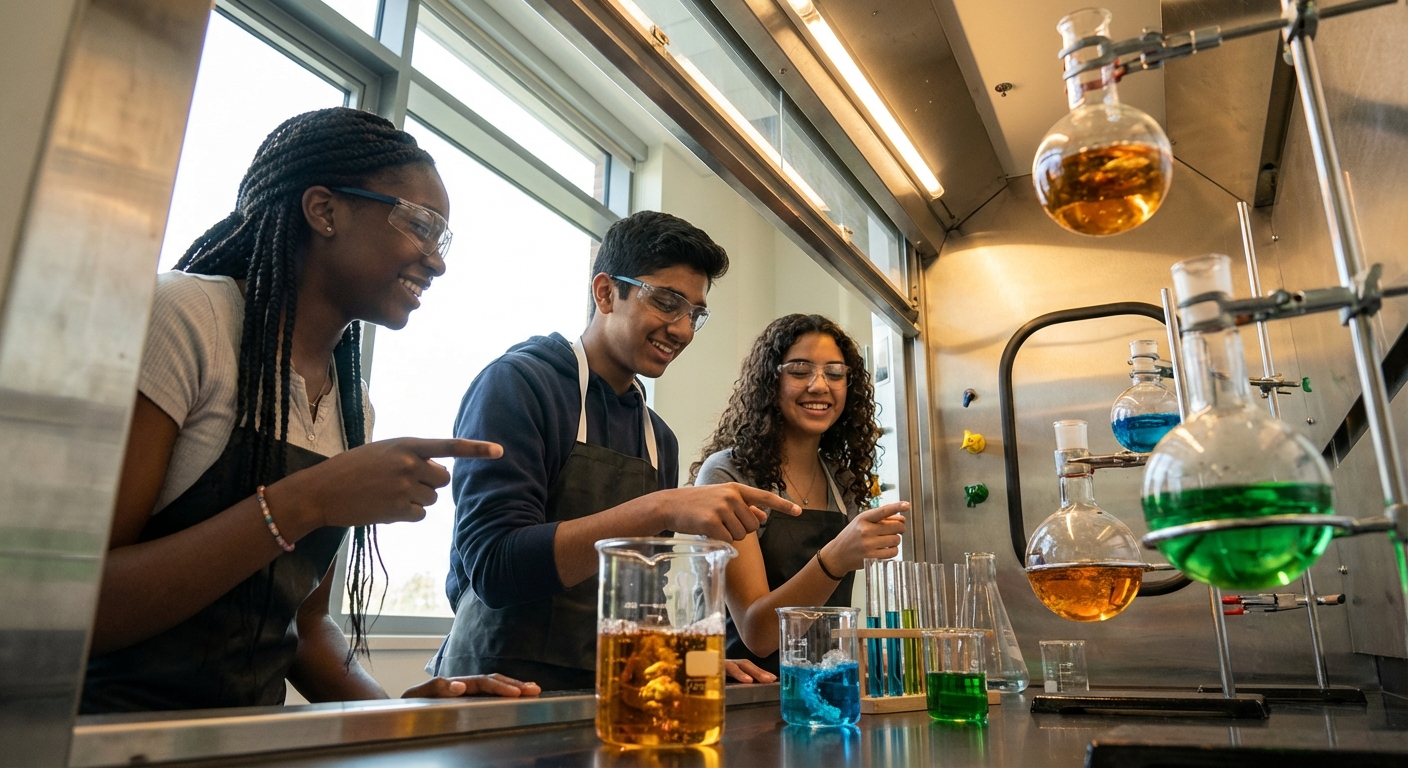 Illustration for The Dynamic World of Organic Chemistry 🌿