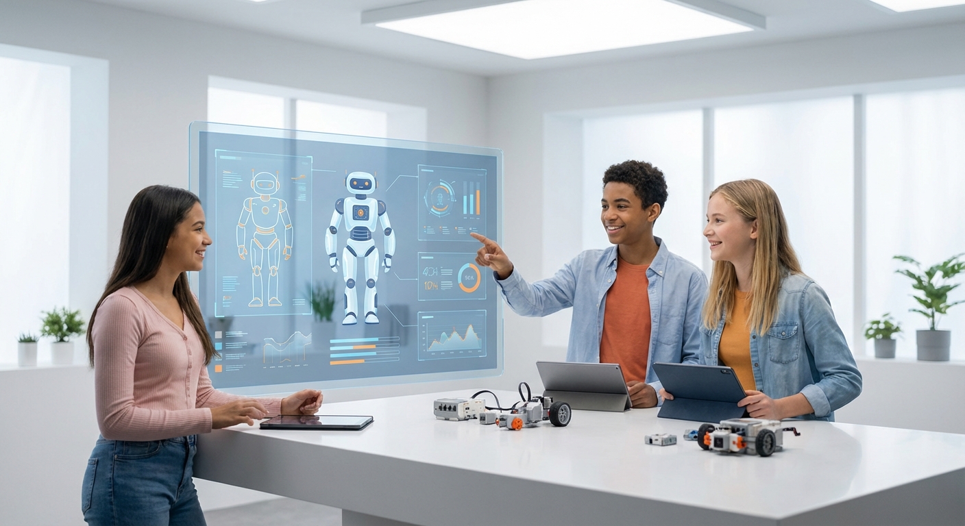 Illustration for The Future of Robotics: Advanced Concepts for Young Innovators