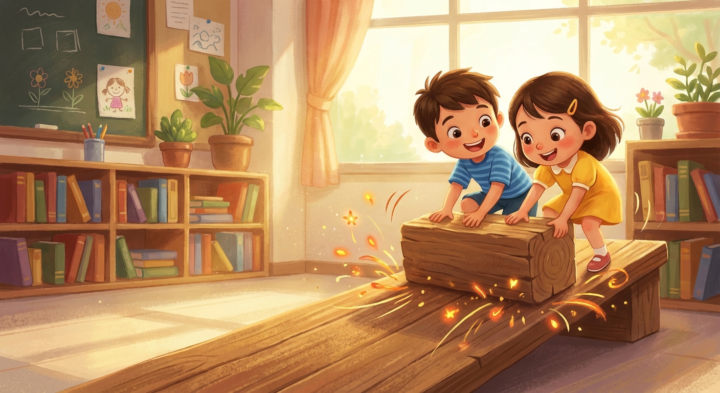 Illustration for 🌟 The Magic of Friction