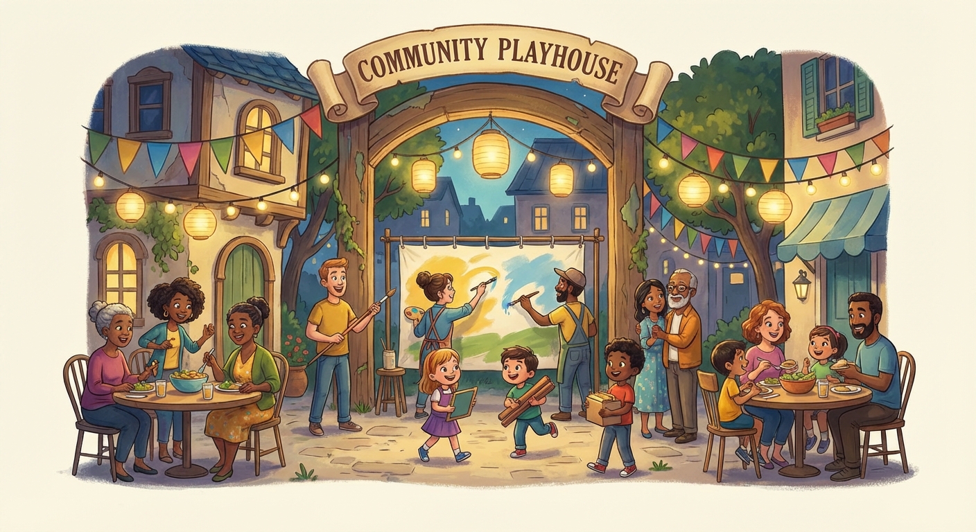 Illustration for 🎭 The Magic of Theaters in Our Community