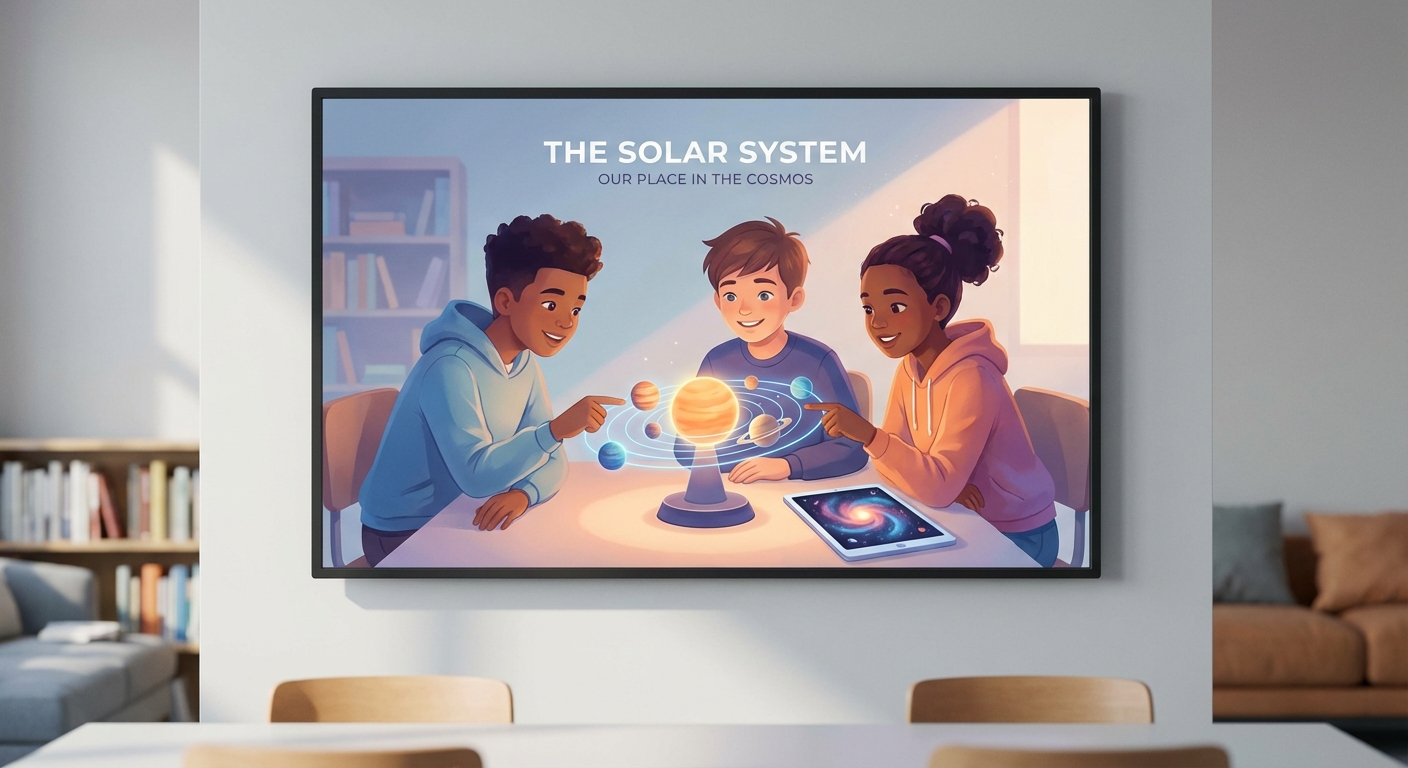Illustration for The Solar System: Our Place in the Cosmos