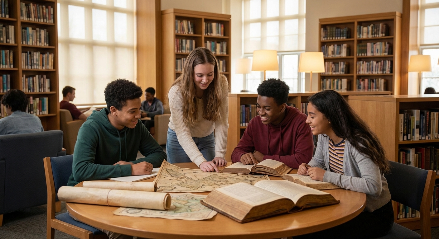 Illustration for The Story Behind the Story: Exploring the Philosophy of History 📚