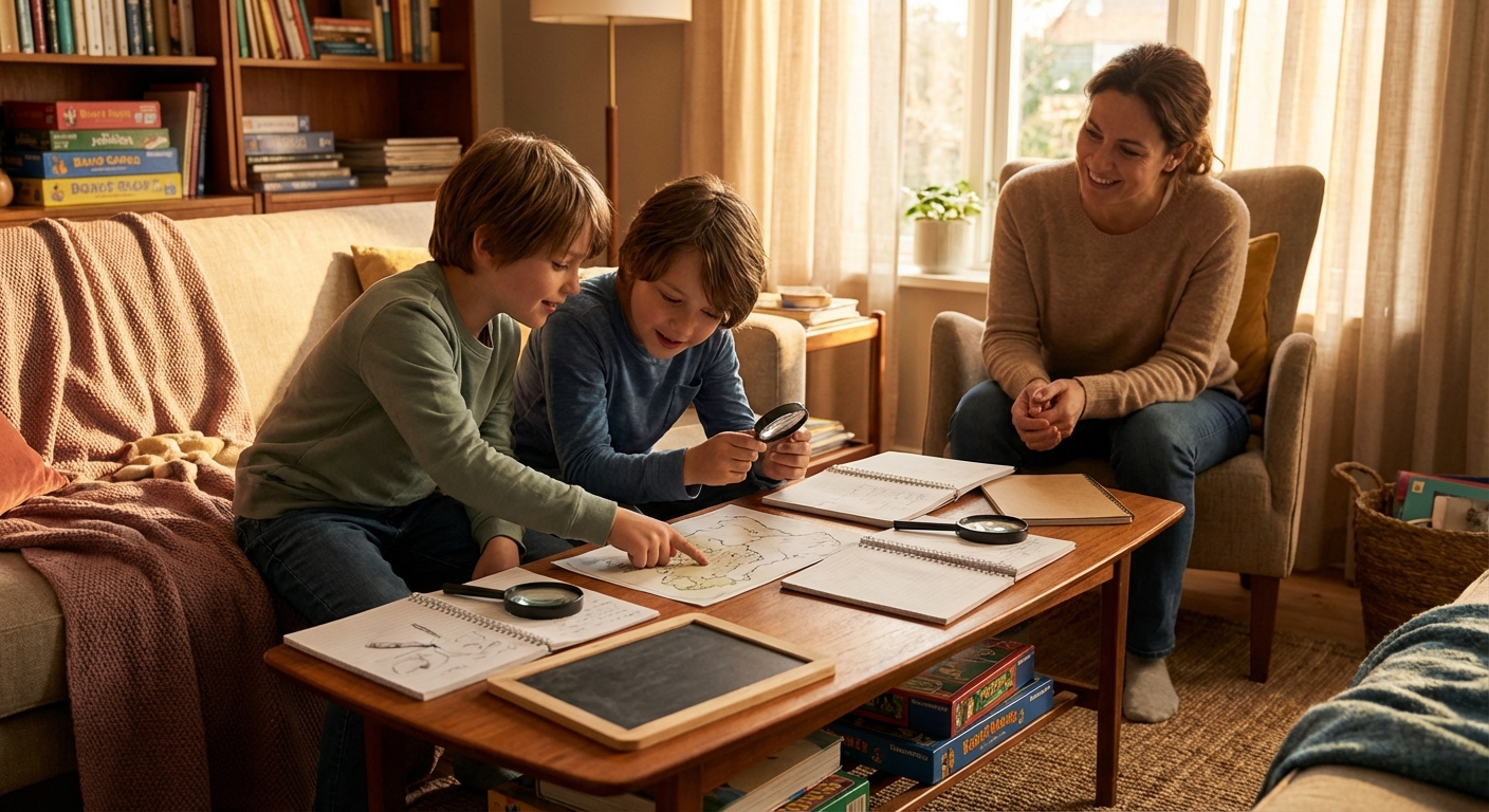 Illustration for 🧠 Think Like a Detective: Critical Thinking for Everyday Adventures