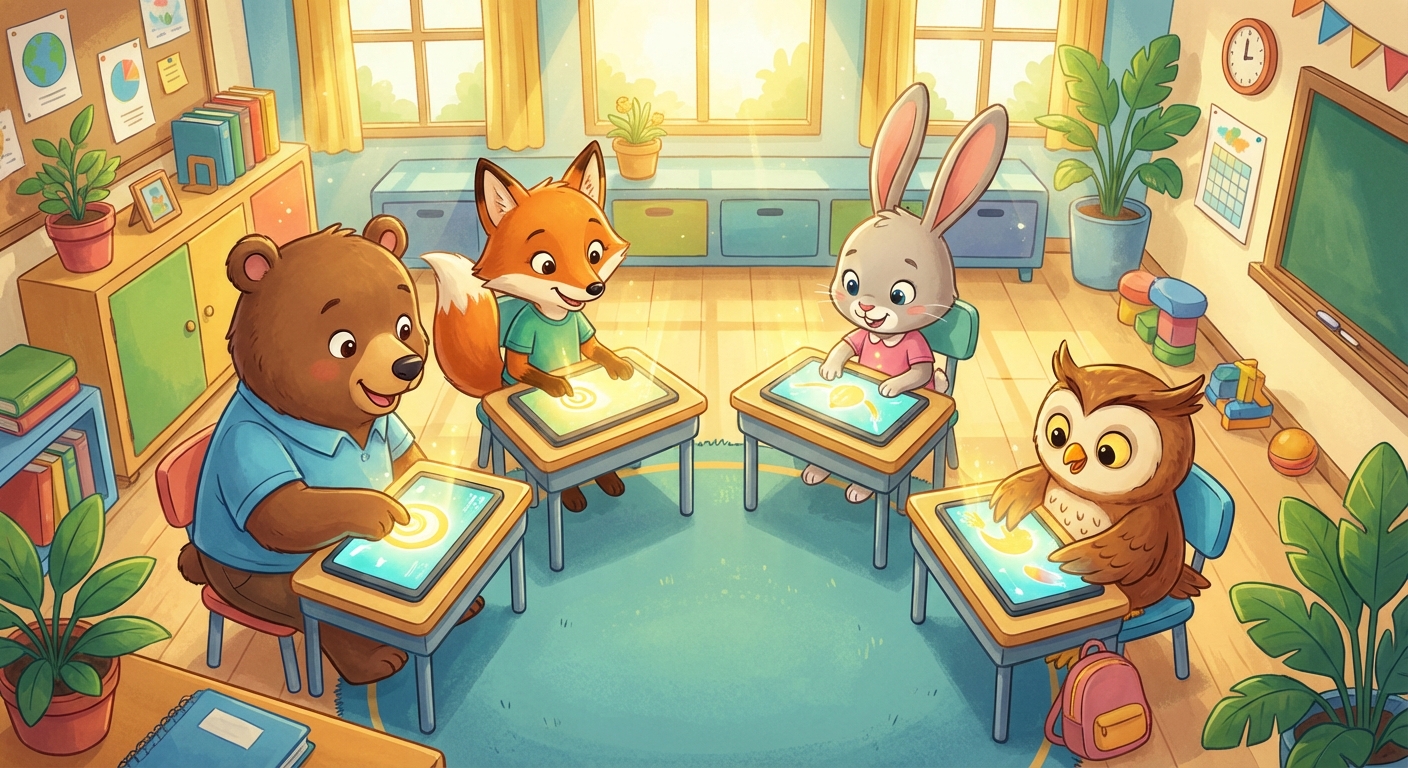 Illustration for 📱 Touch Screens: Magic at Your Fingertips