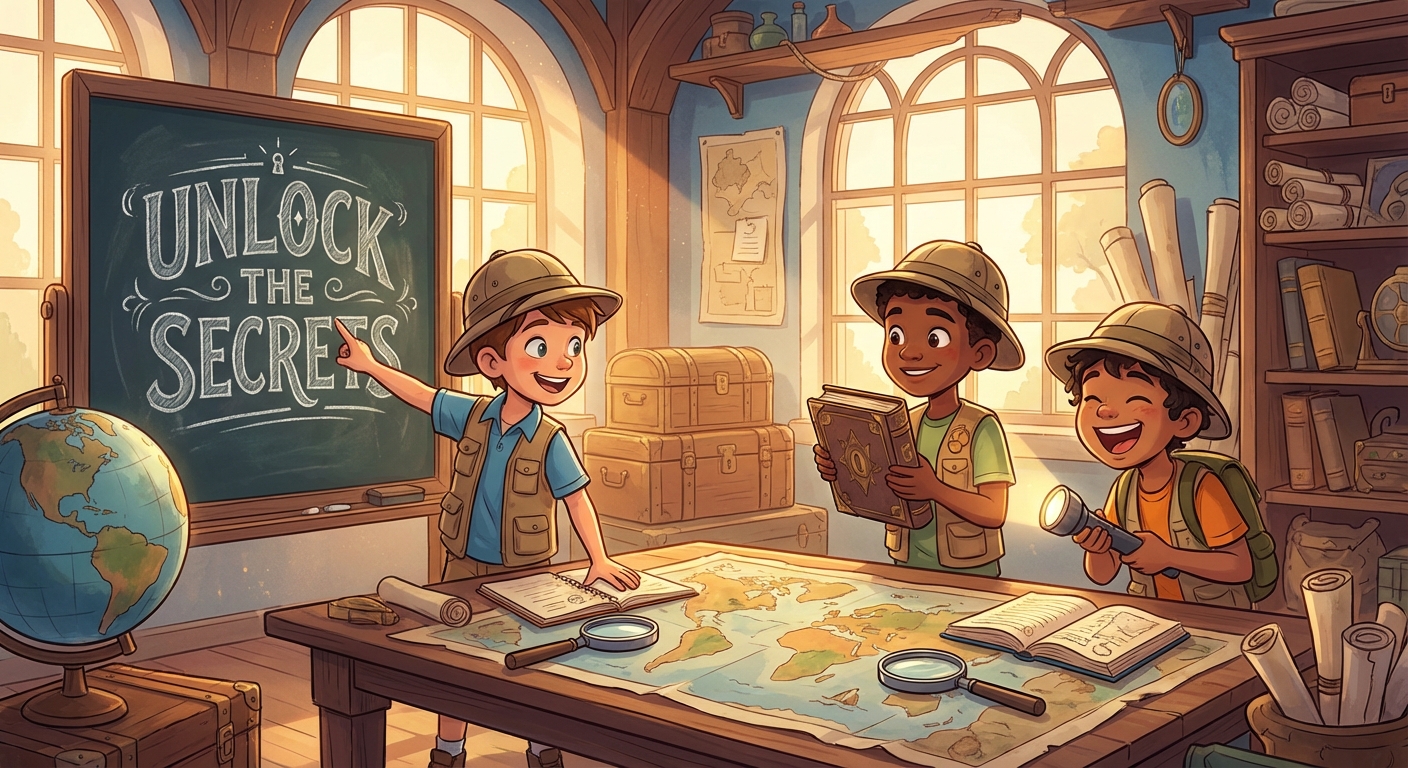 Illustration for 🔎 Unlock the Secrets: Write Your Own Mystery!