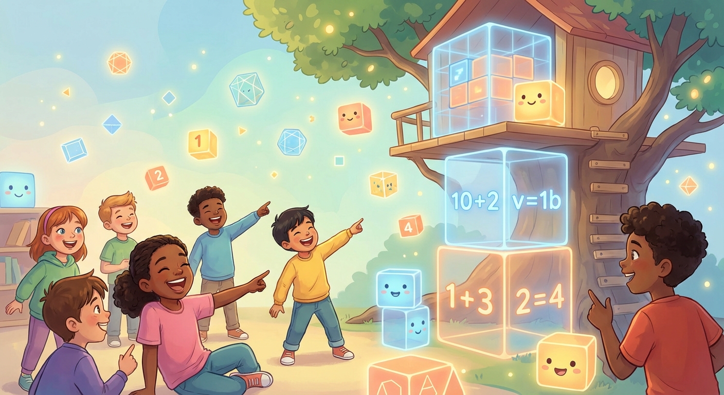 Illustration for Geometry Basics: Shapes All Around Us