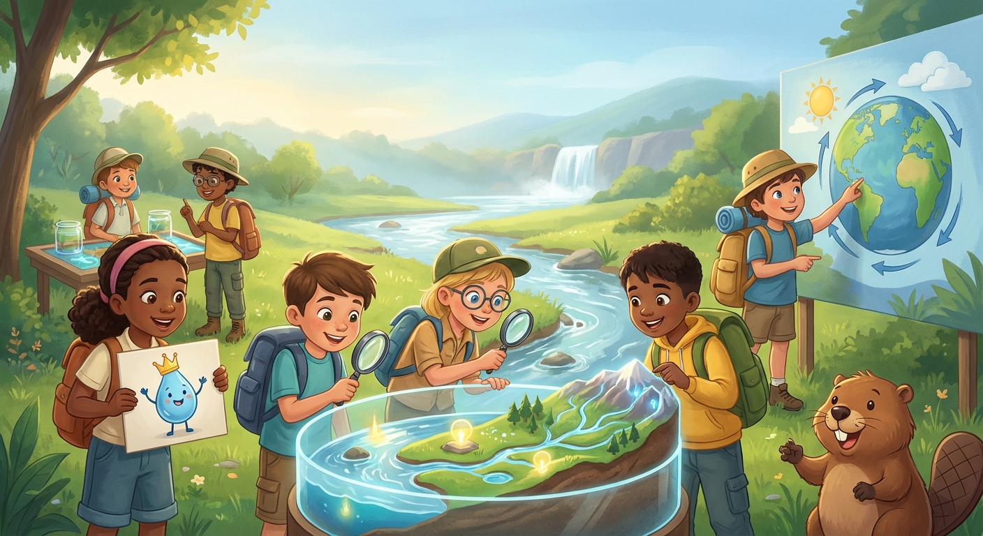 Illustration for 🌊 Water Resources: Earth's Living Treasure